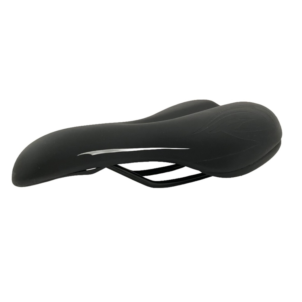 Velo Hybrid Bike Saddle 265/155dmm Black Comfort City Bicycle